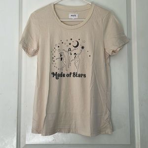 Mate Organic Made of Stars Tee Sz S